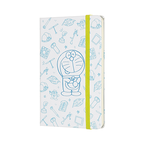 書封底色白色以及道具和哆啦A夢的藍色都是哆啦A夢身上的代表色。經典束繩及書腰顏色則與哆啦A夢鈴噹顏色相呼應。