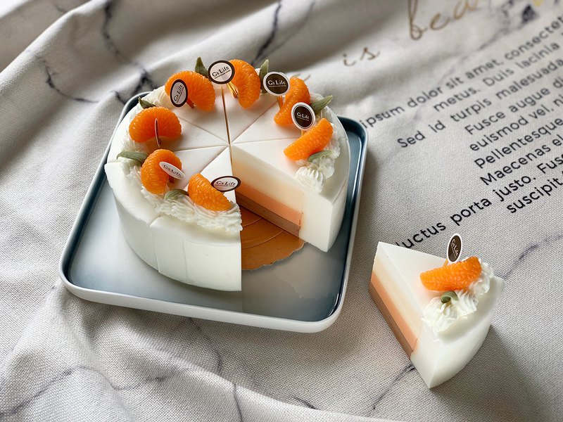 G’s Life 單入蛋糕香皂禮盒-香橙乳酪