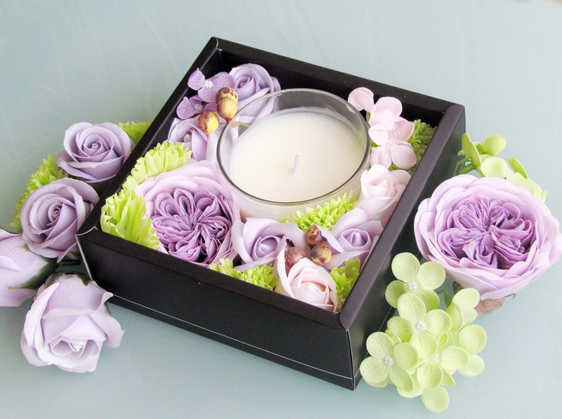 G’s Life 花與香氛・皂與香氛蠟燭禮盒-茉莉花園
