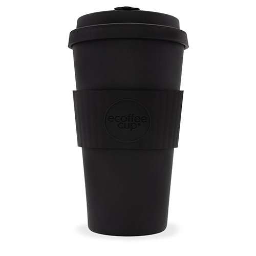 【冬季首發】英國Ecoffee Cup 環保隨行杯475ml - 停電黑