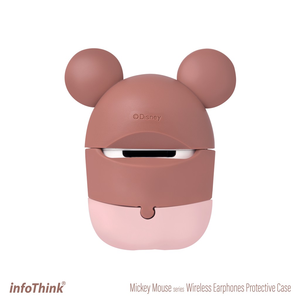 InfoThink 迪士尼無線耳機造型保護套for AirPods -米奇