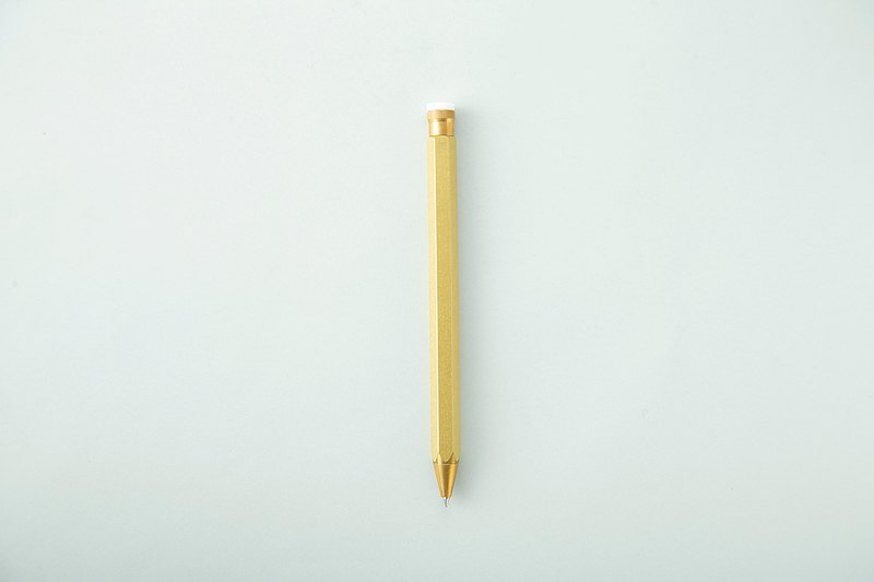 【4/30~5/6精選品牌9折優惠】日本 PerrocalienteＸSKB聯名 Pencillest 黃銅擦擦筆-黃銅