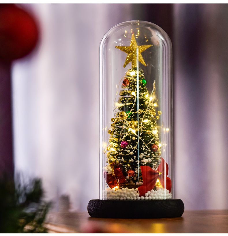 家居生活雜貨舖 繽紛聖誕玻璃裝飾燈