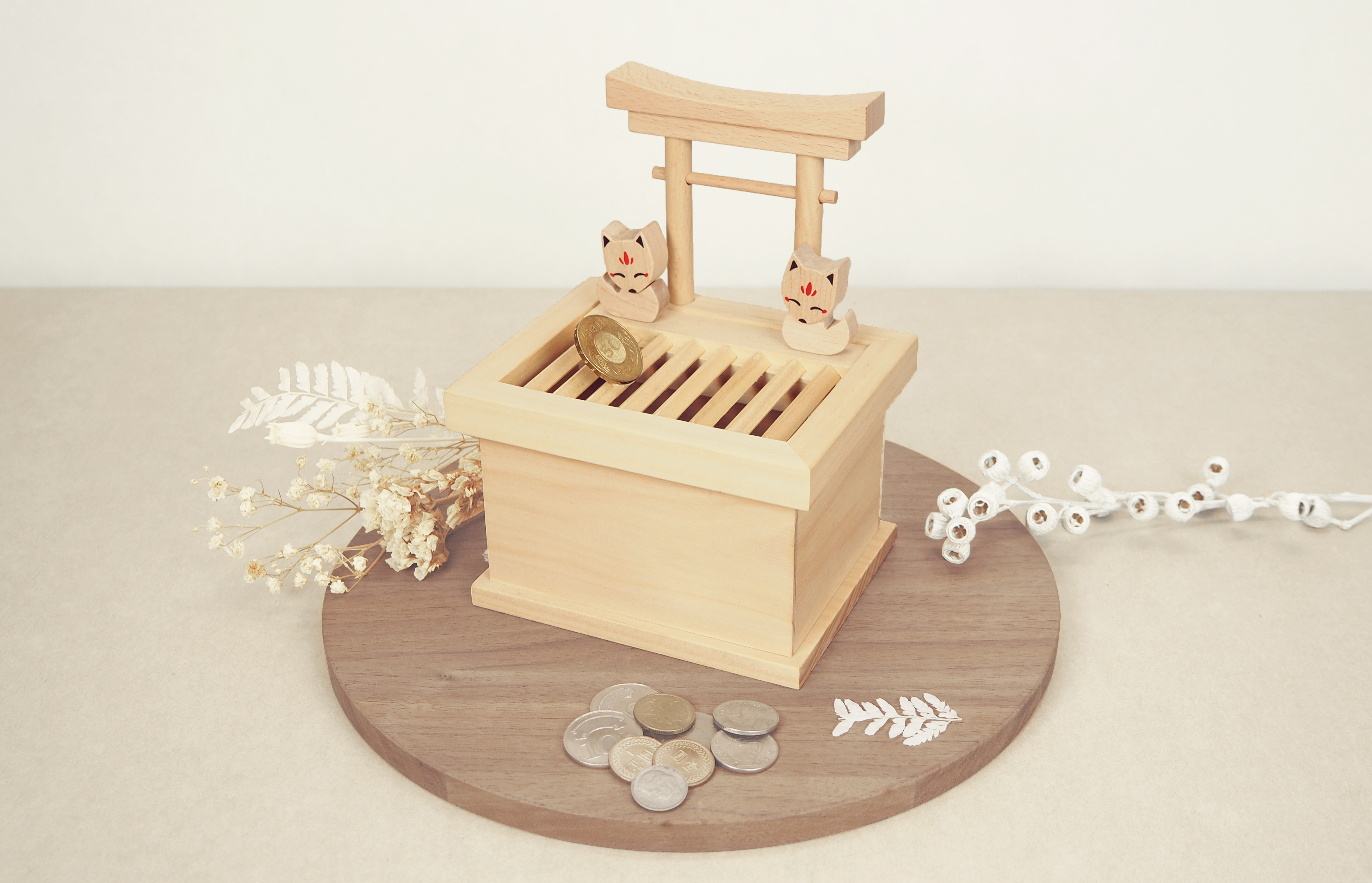會計年度現貨出清】木匠兄妹祈狐．祈福賽錢箱- GiftU 禮尚網