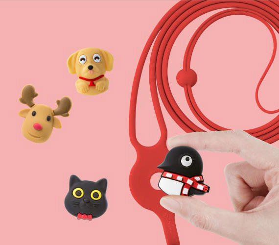 可愛萌角色，增添個性識別｜ 可愛萌角色或簡約風格，可依每日心情或穿搭隨心變換。