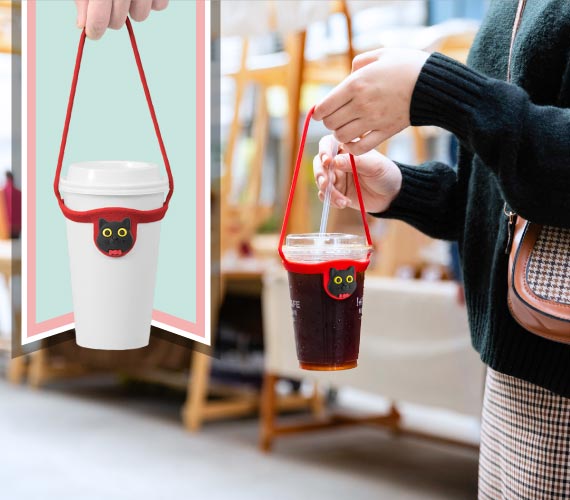 環保杯綁｜ 《環保杯綁》採極簡設計簡約輕巧，使用方便，飲料隨身帶著走，環保又有型。