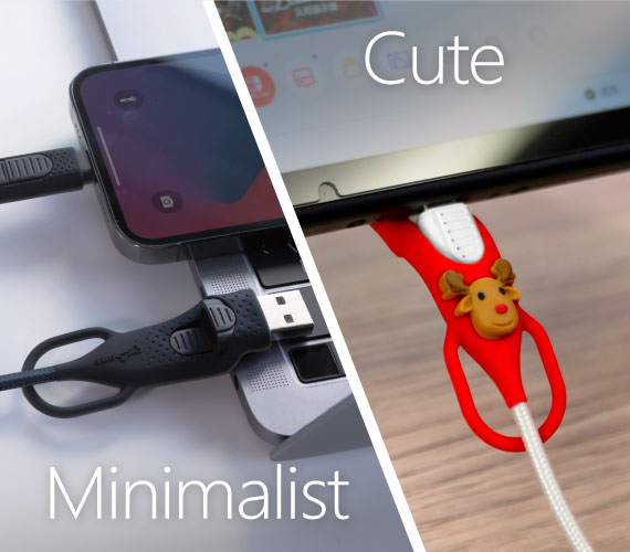 【極簡或可愛】 極簡或是可愛立體角色，自我風格隨你選