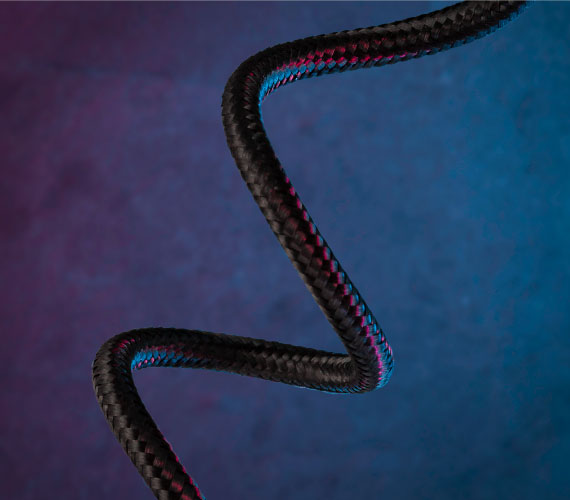 【尼龍編織線，耐磨損不易斷裂】 高品質尼龍編織線材，耐磨損不易斷裂