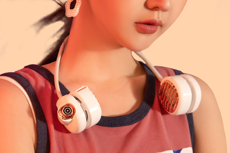 Ethne 迷你口袋小風扇(茉莉白)