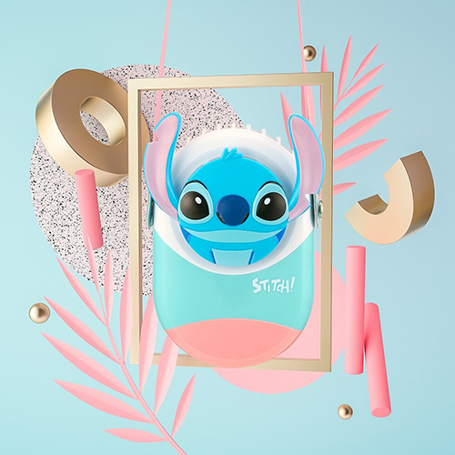 InfoThink 迪士尼系列三合一頸掛式風扇 史迪奇