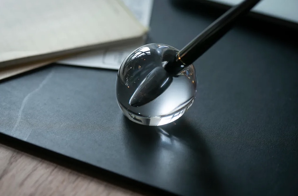 【4/23~4/29精選品牌9折優惠】日本 100percent Mizutama 手製水滴玻璃筆揷組
