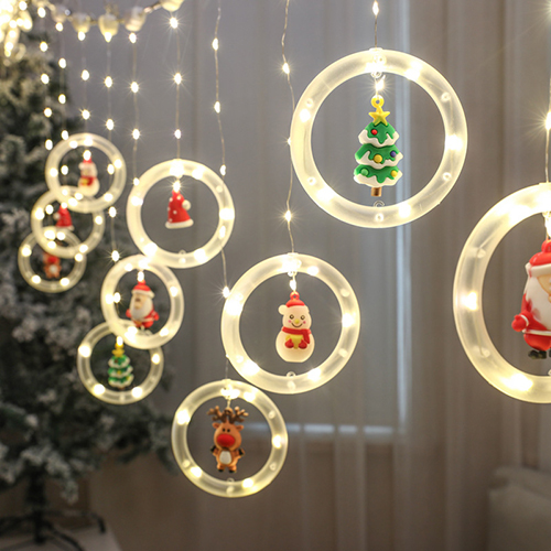 節慶派對佈置館 聖誕主題圓環LED串燈