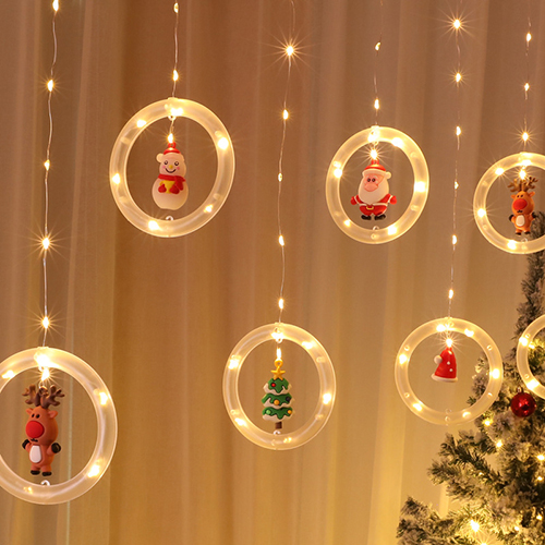 節慶派對佈置館 聖誕主題圓環LED串燈