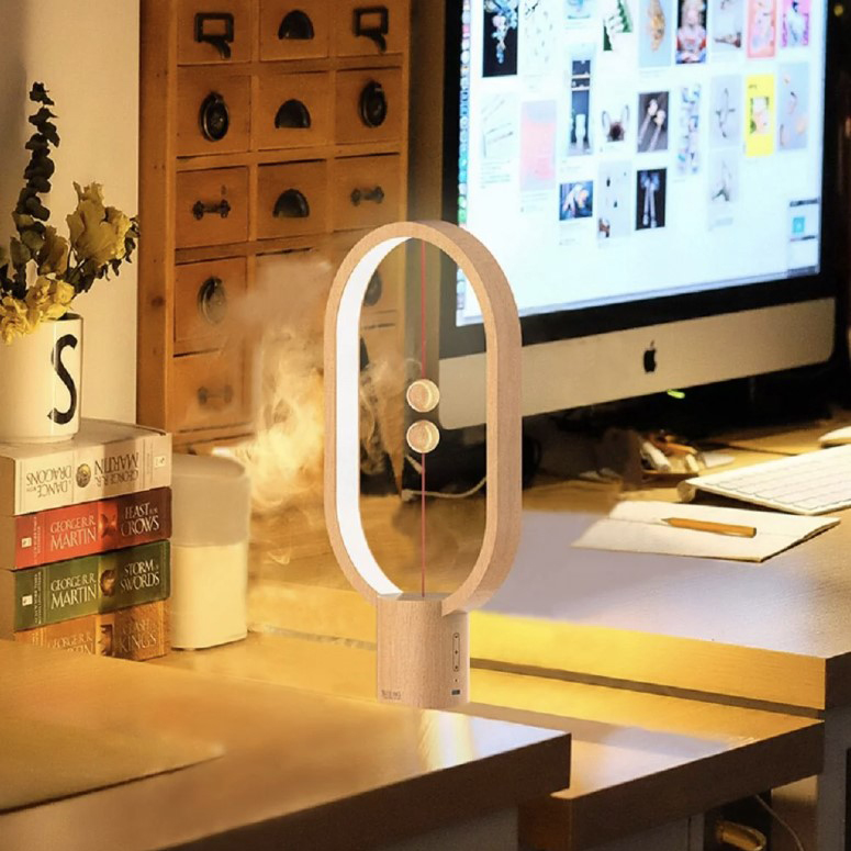 Zan design HengPRO 衡 LED橢圓形檯燈2.0-烤漆款粉色