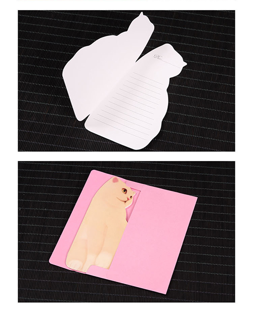卡片提袋包材館 可愛貓咪賀卡 胖貓咪