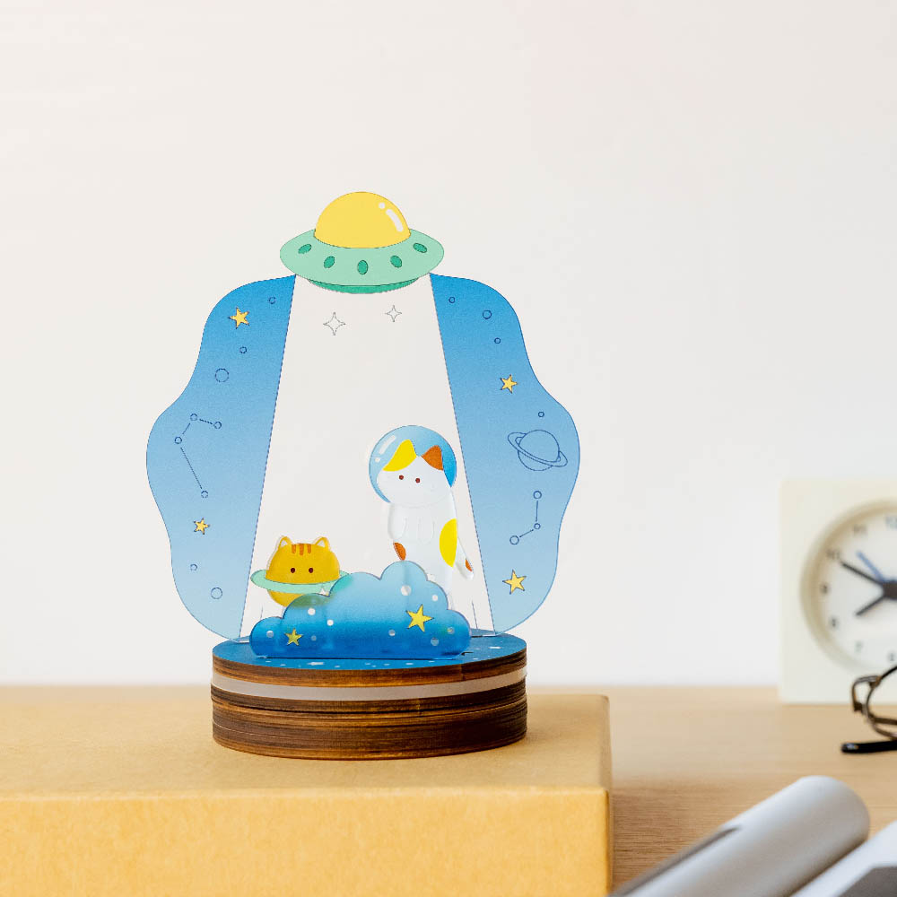 不點燈時也能當作居家擺飾