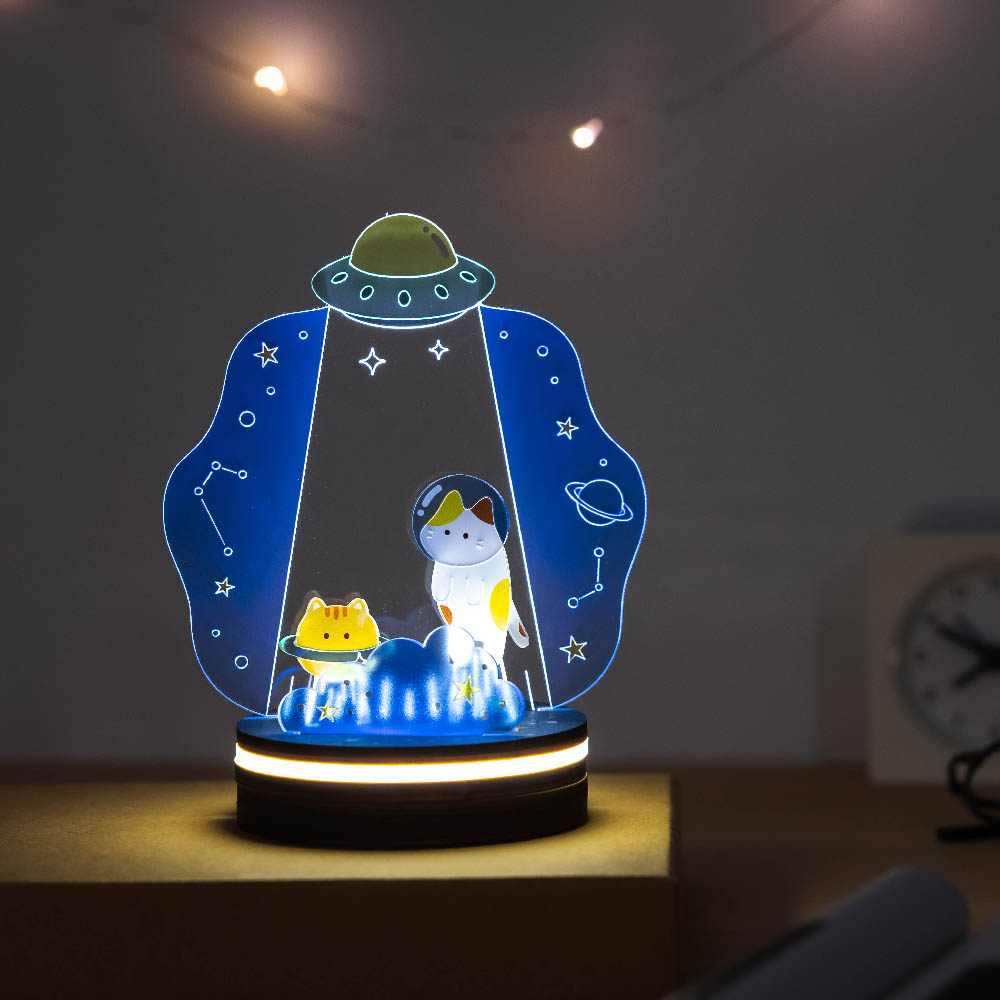 柔線光源讓它更可愛