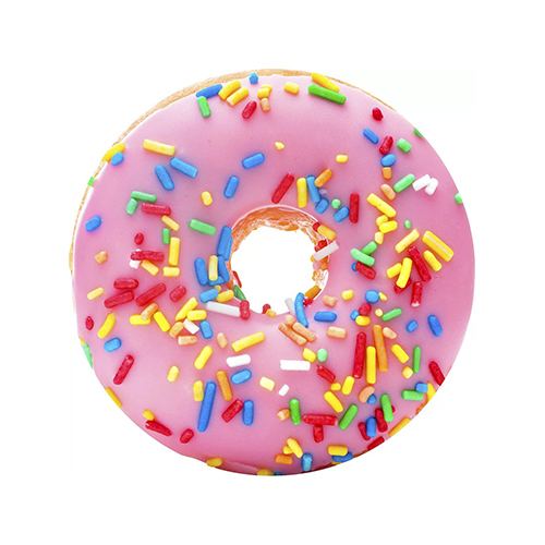 【1/2~8/31冬日特惠85折】創意小物館 食物造型150cm圓毯 甜甜圈