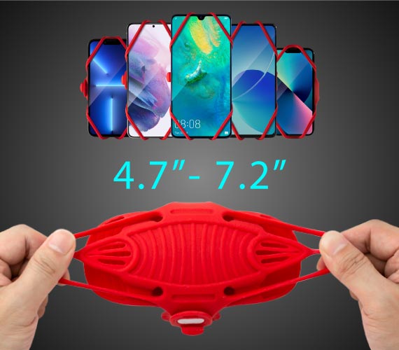 【適用4.7-7.2吋手機】 手機綁繩高拉力設計，適用4.7