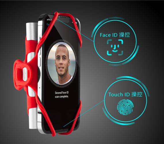 【不影響操控】 綁繩結構，不影響使用Touch ID (指紋辨識)、Face ID (人臉辨識)功能