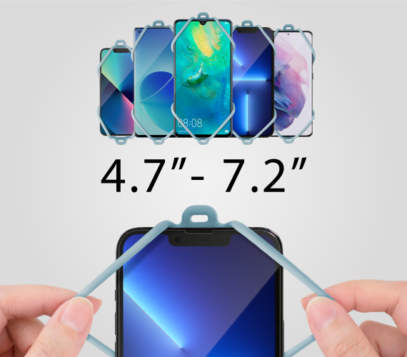 【適用4.7-7.2吋手機】 手機綁繩高拉力設計，適用4.7