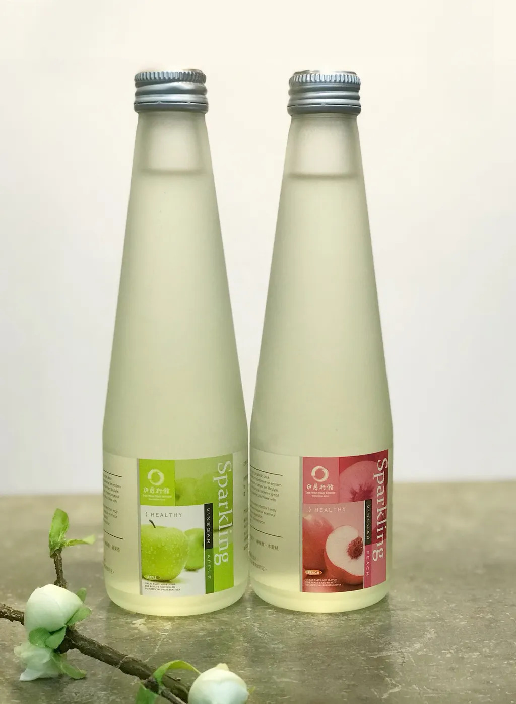 幼瀨伍號 日月行館 水果微泡醋飲(12瓶/箱)
