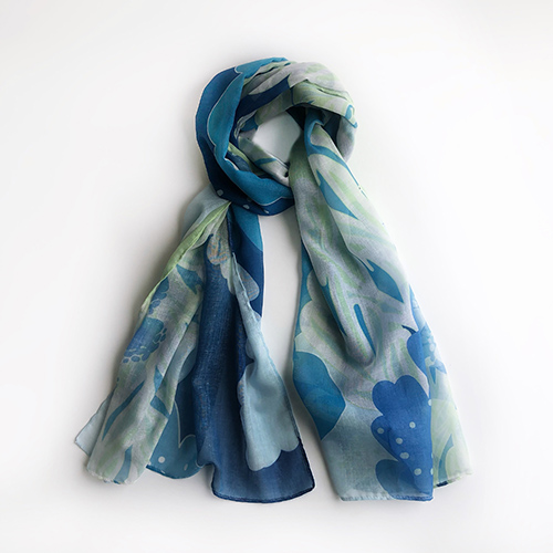 【2/18~2/24期間限定優惠】FERN ONLY 只有蕨蕨印飄逸圍巾2.0(兔腳蕨)