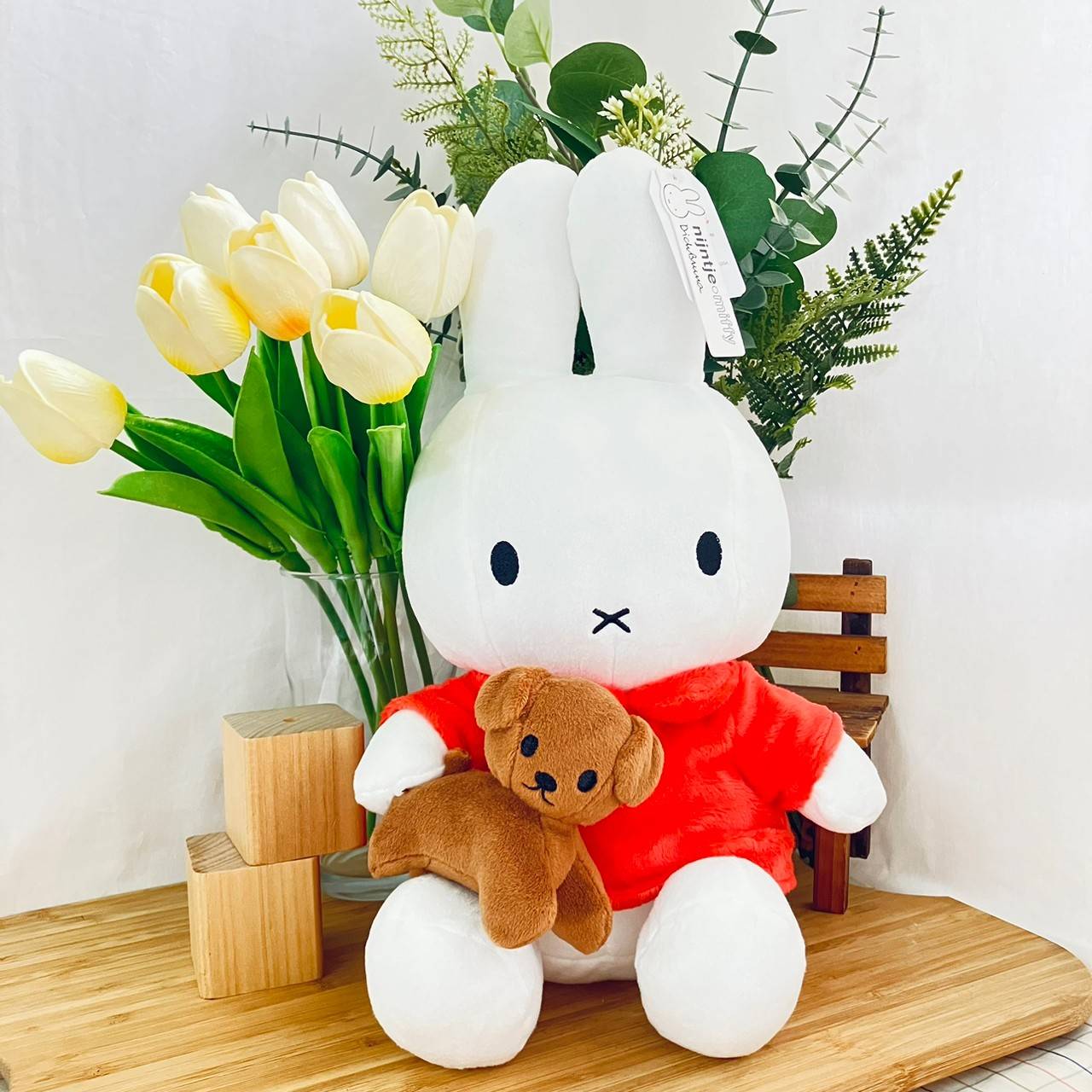 【11/14~12/6聖誕節早鳥優惠】BON TON TOYS 米菲兔填充玩偶-米菲好朋友