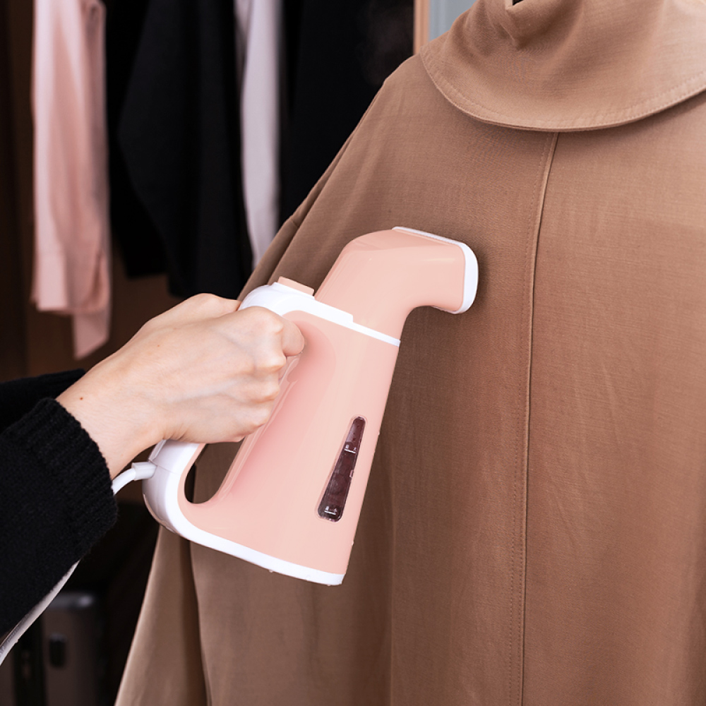 KINYO  手持小巧掛燙機 HMH-8460(粉)