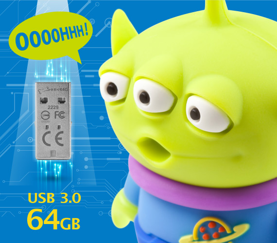 【64 G 容量，USB 3.0 接頭】 64 G容量，Super Speed USB 3.0 高速傳輸速度，支援Mac與PC