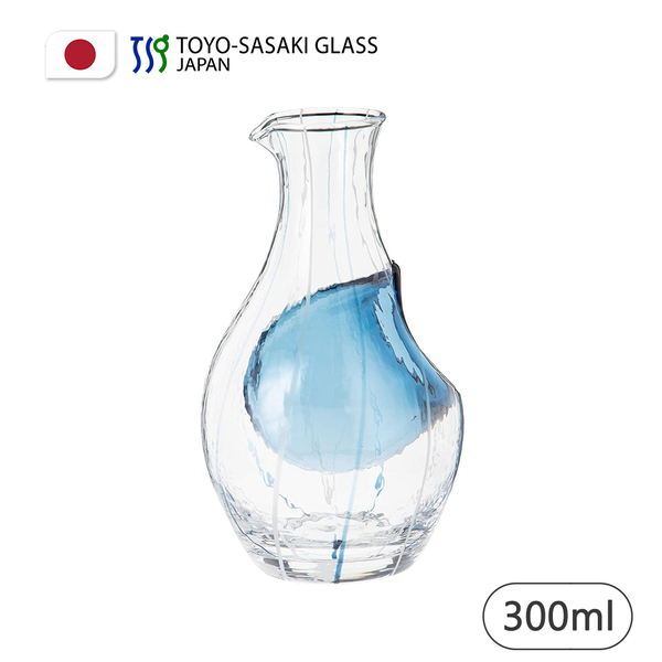 【6/10~6/16精選品牌8折優惠】日本 Toyo-Sasaki 德利冰清酒壺-藍彩 300ml
