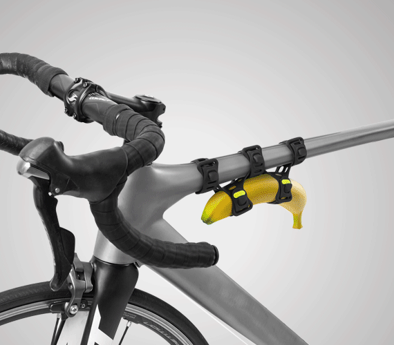 任你繫隨你綁『單車隨行綁』 減少騎車攜帶物品的不便，可自由將物品綁附車管或龍頭，輕量化的騎乘體驗