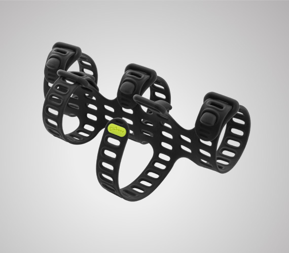 【柔軟矽膠可水洗，不刮傷車架】 環保全矽膠柔軟材質，不刮傷車架與物品，全件可水洗，髒污不殘留