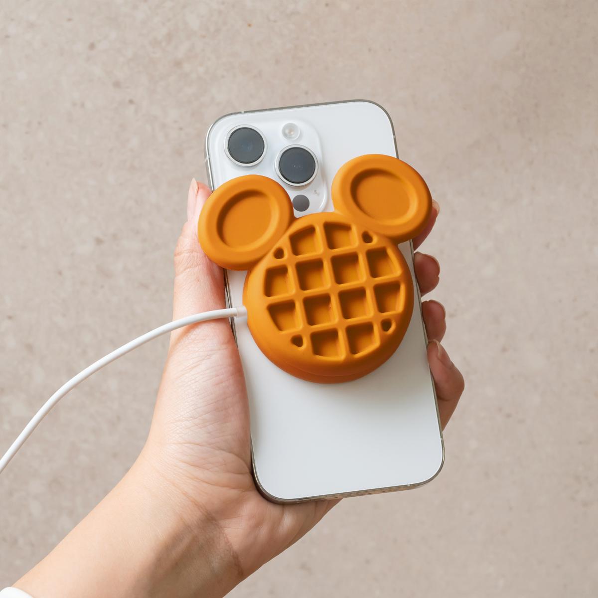 InfoThink 米奇系列磁吸充電盤 鬆餅
