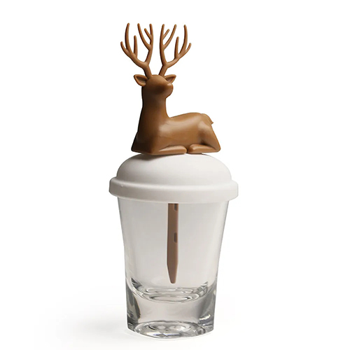 QUALY 動物玻璃冰棒杯系列 森林鹿