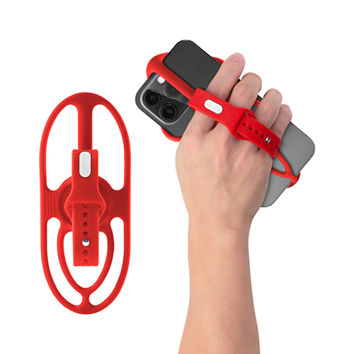 Bone 跑步手握手機綁二代｜手機隨意帶著跑 紅色