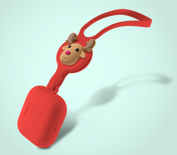 【AirPods 3手掛保護套，不刮傷】 柔軟環保矽膠材質，保護AirPods 3不刮傷機身