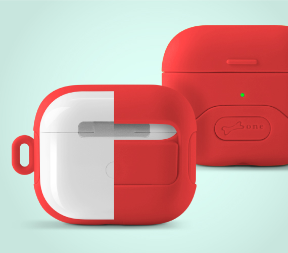 【精準裁切，量身打造】 針對AirPods 3 機身量身設計，打造完美保護