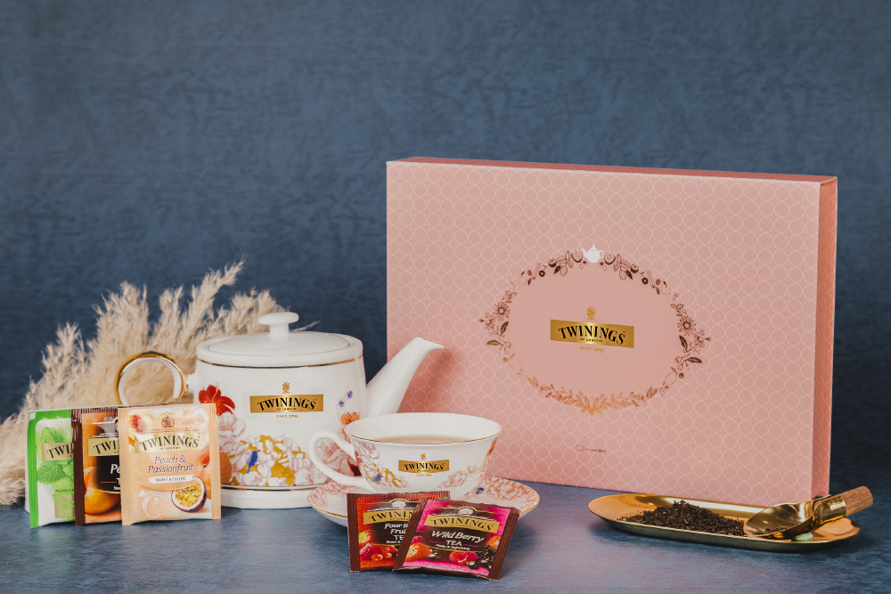 TWININGS X Soupy 藝術家禮盒 - 42茶包 清氛花茶系列