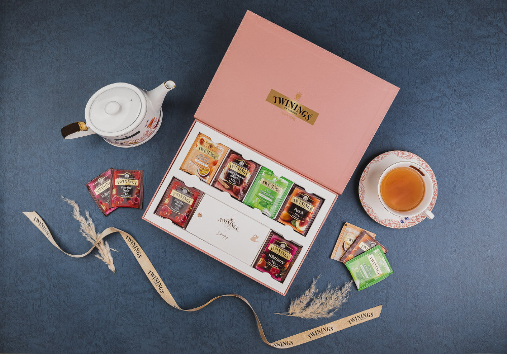 TWININGS X Soupy 藝術家禮盒 - 42茶包 清氛花茶系列