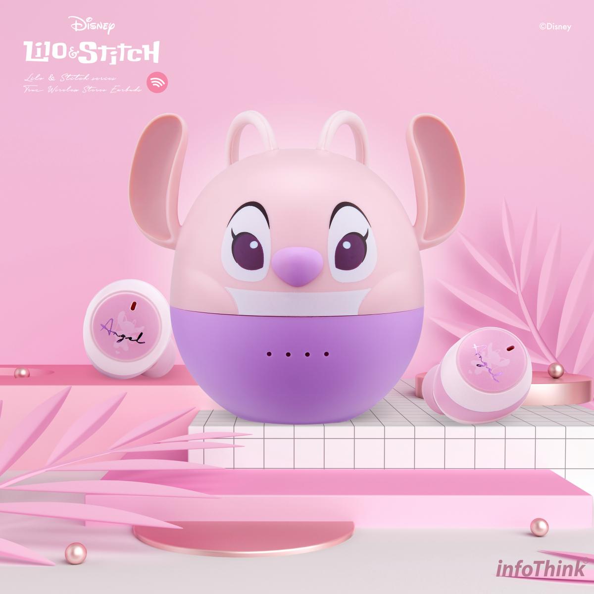 InfoThink 史迪奇系列寶貝蛋真無線藍牙耳機 安琪