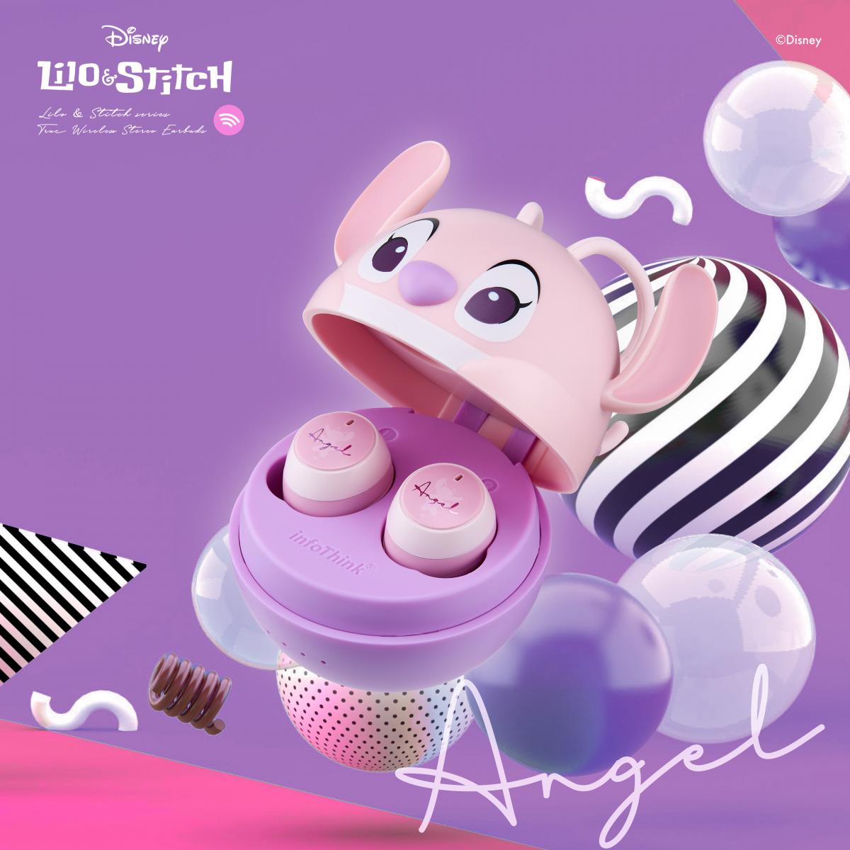 InfoThink 史迪奇系列寶貝蛋真無線藍牙耳機 安琪