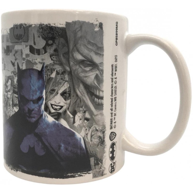 【2/17~2/23精選創意品牌9折】Pyramid International【DC】蝙蝠俠(罪惡高譚)高級禮物組(內含馬克杯、杯墊、鑰匙圈)