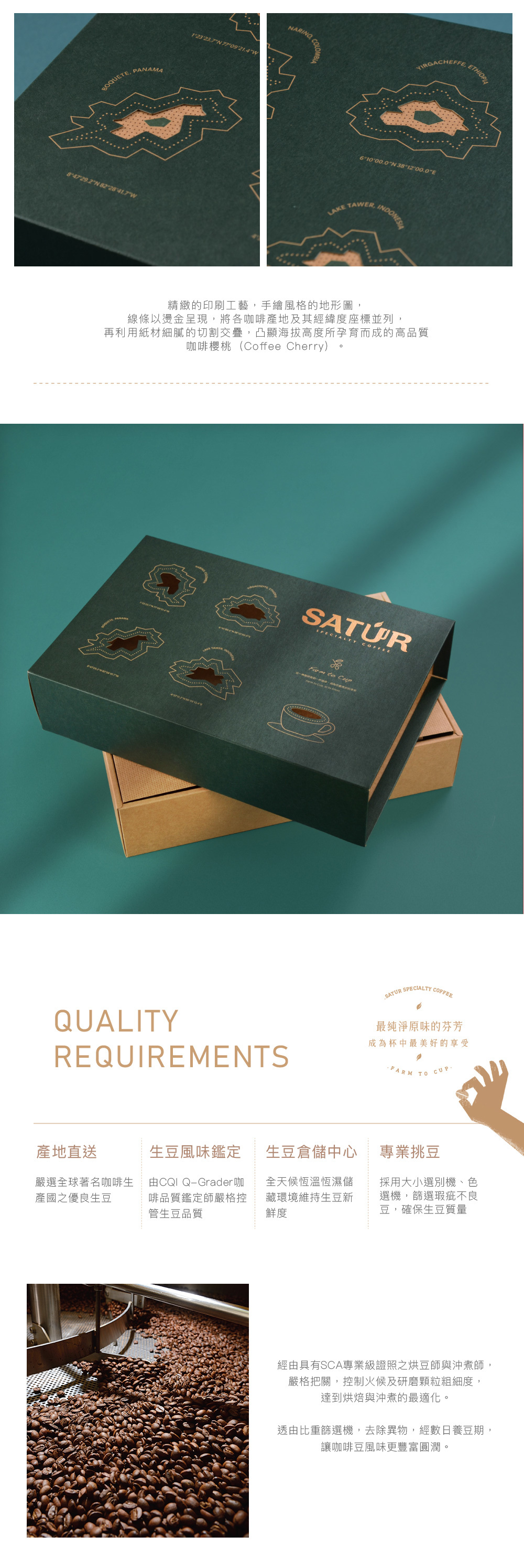 SATUR 薩圖爾精品咖啡 [ 農神之禮 ] 盎然韻綠｜植人款