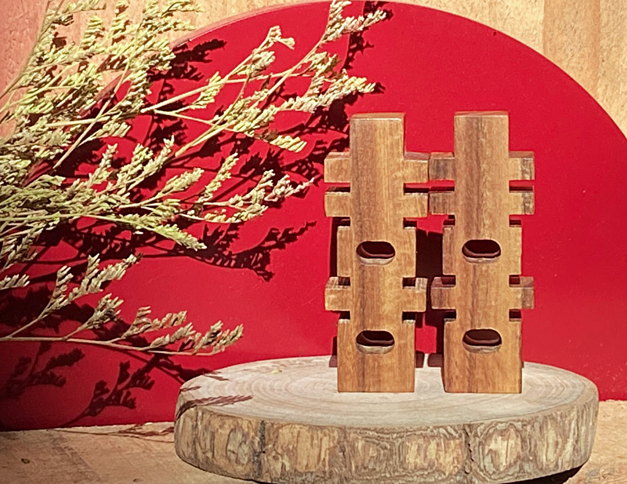 木城工坊 花好月圓 囍字印章-含刻字