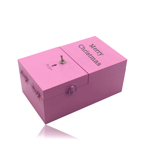 【3/29~5/31畢業季88折優惠】創意小物館 減壓神器無用的盒子 Merry Christmas 粉色