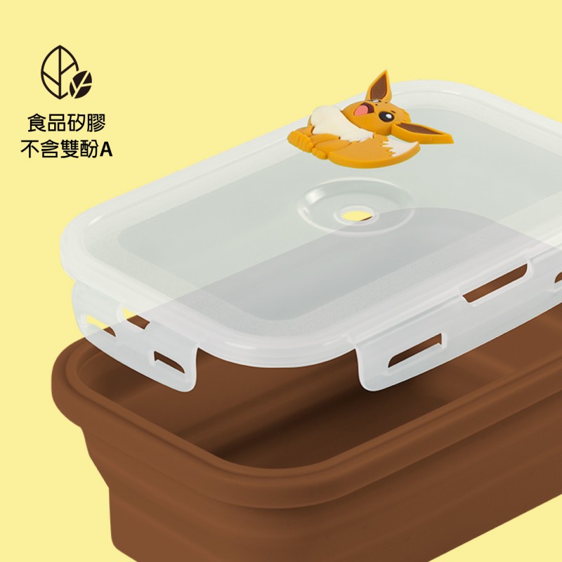 食品級矽膠，安全無毒 餐盒採環保無毒食品級矽膠，不含塑化劑、雙酚A，可安心盛裝食物