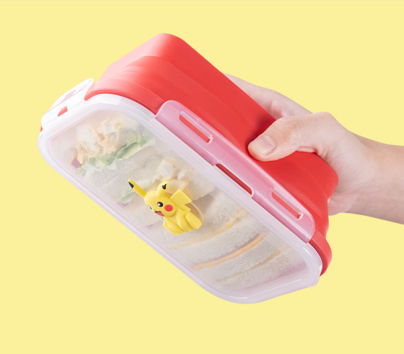 安全密封 壓下透氣塞可密封保鮮盒，食物安全不散落。 *盛裝湯品等液體時，請保持平放，避免擠壓，以免溢出