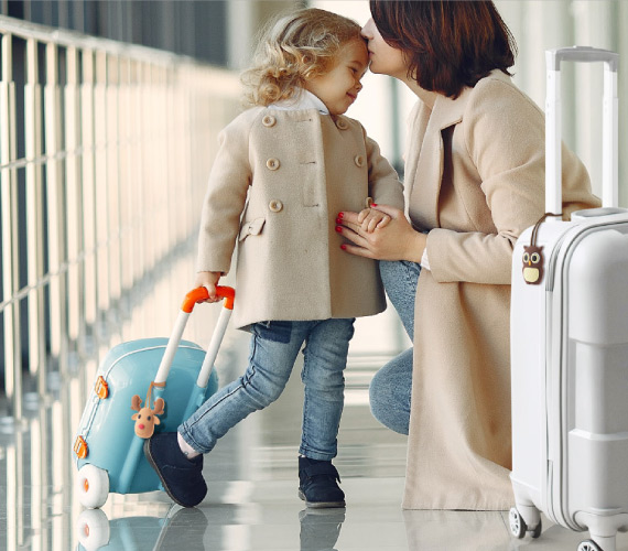 親子出遊，百搭好識別