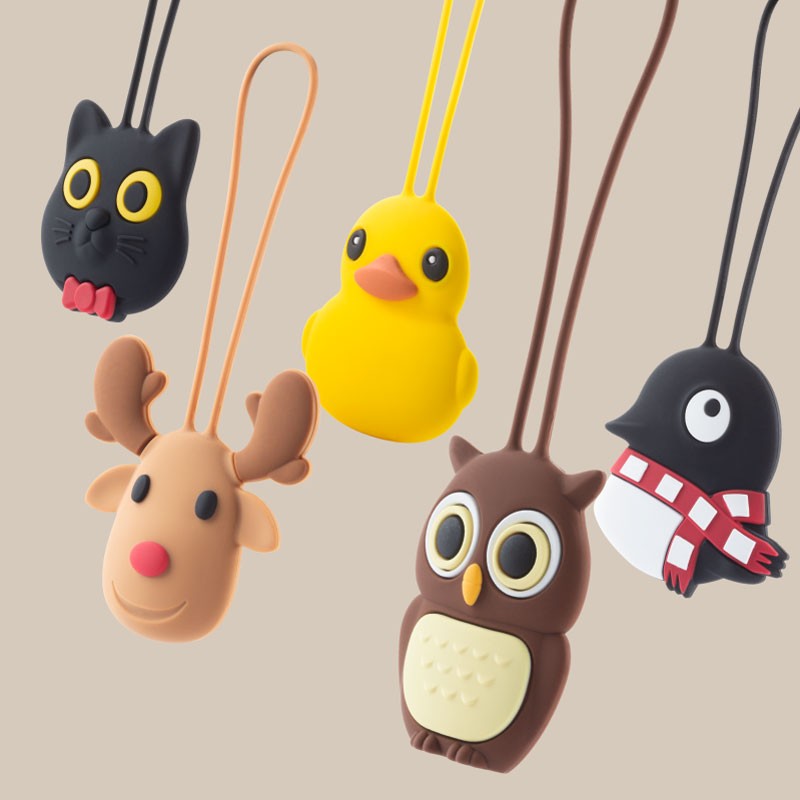 可愛立體造型 Bone款經典角色大集合，可愛立體造型的姓名吊牌，一眼認出可愛的模樣